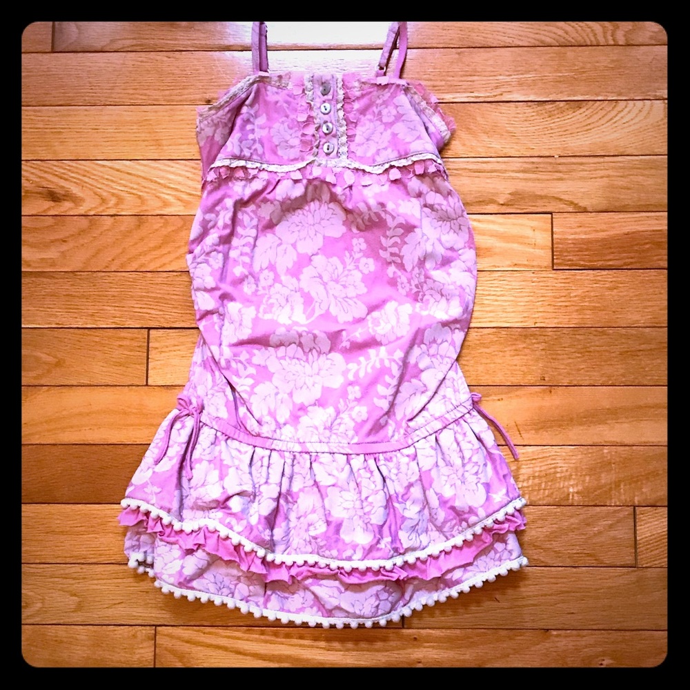 💕4T Trish Scully beautiful floral dress!